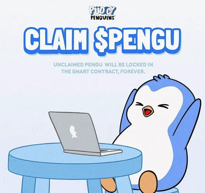🚀 $PENGU 空投已到帳！

持有你的  $PENGU ，加入空投大軍，開始累積獎勵。 Solana 的每個人都有機會獲得空投——千萬不要錯過！

✅pengu.solcoin.today

#Solana #Memecoin #空投