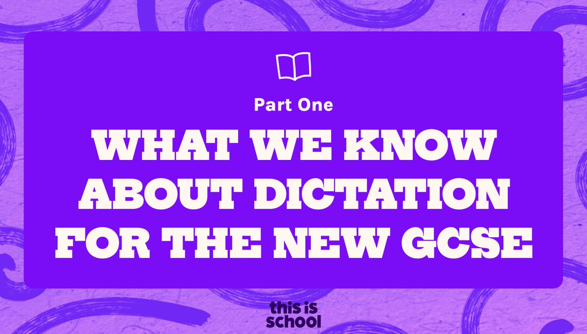 "As language teachers we have been using dictation activities for years...What is new is that dictation will now be assessed for the new GCSE, with the first exams in 2026." Read more about what we know about these curriculum changes, from <a href="/MissWozniak/">Jennifer Wozniak-Rush</a> 💡 zurl.co/7sG04