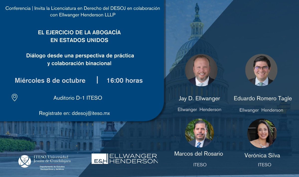 #abogacia #colaboracionbinacional #desoj #iteso