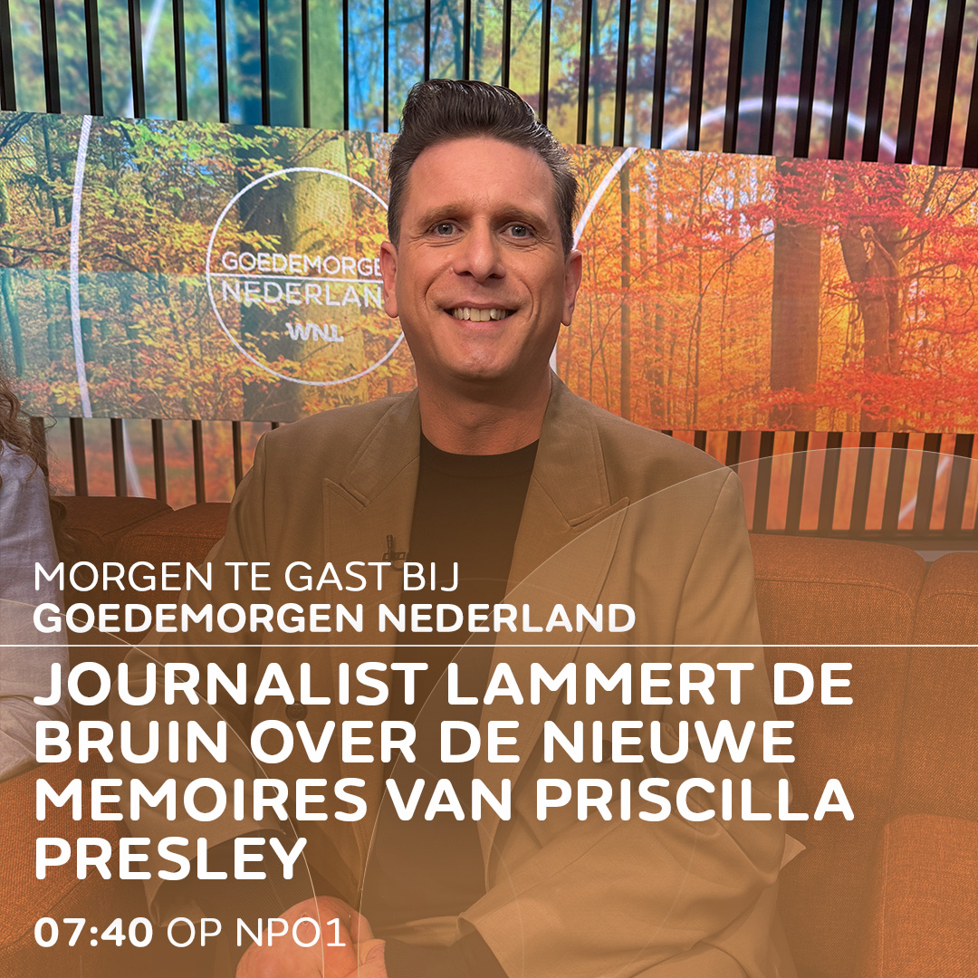 Ze is misschien wel de beroemdste weduwe ter wereld: Priscilla Presley. Journalist <a href="/lammert/">Lammert de Bruin</a> de Bruin weet alles over haar nieuwe memoires.
 
📺 Kijk morgenochtend vanaf 07.40 uur naar Goedemorgen Nederland op <a href="/NPO1/">NPO 1</a>. #WNL