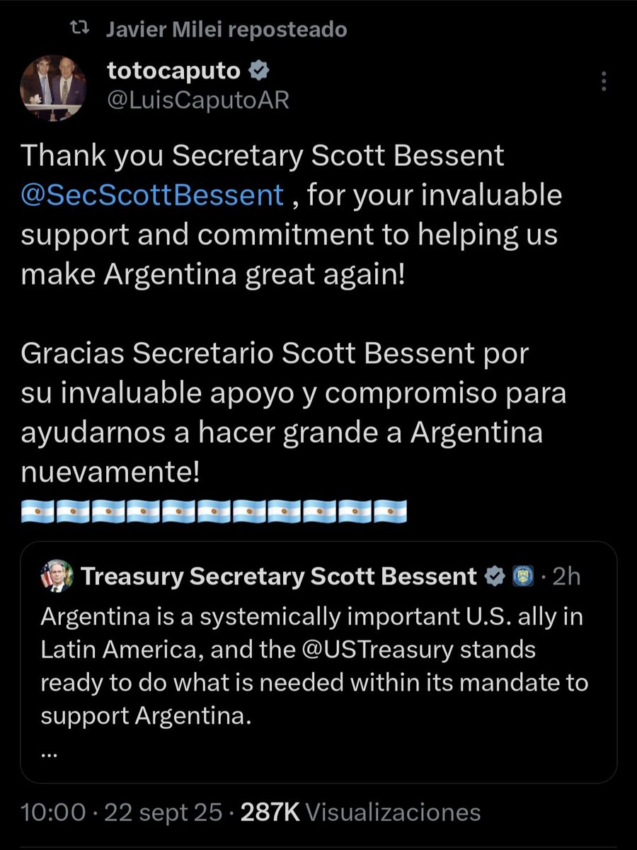 La política económica del país se gestiona y comunica por Twitter. ¿Qué puede salir mal?