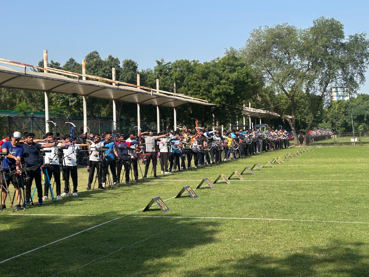 india_archery's tweet image. Senior Selection Trials – Day 2 Glimpses 
The Senior Selection Trials at SAI NCOE Sonipat are underway, shaping India’s journey to the Asian Archery Championships in Bangladesh. Here are moments of grit and focus from the first two days.

✨ Stay tuned!

#ArcheyIndia #Trials