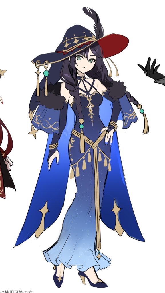 mona's 2025 hoyofair concepts are so unmatched 🌙✨💫