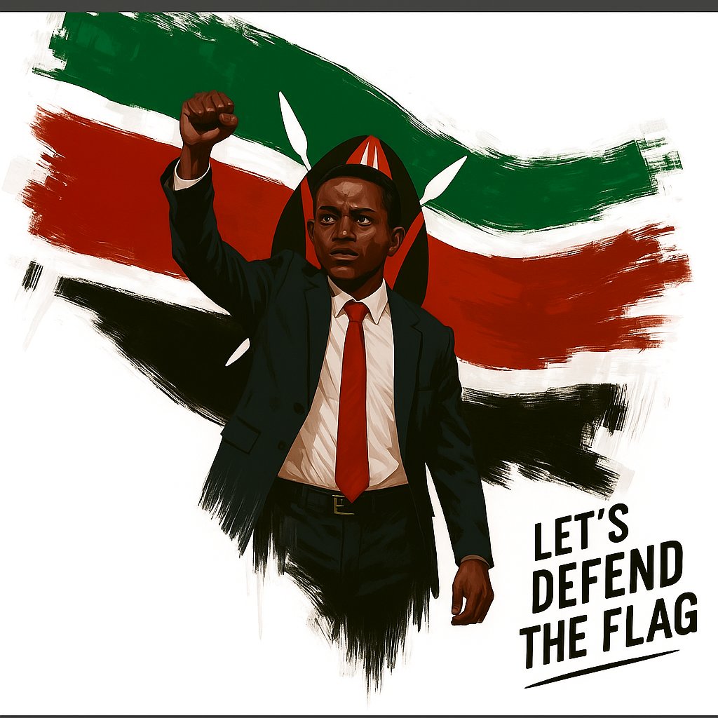 Defending the flag against Somalis is welcome