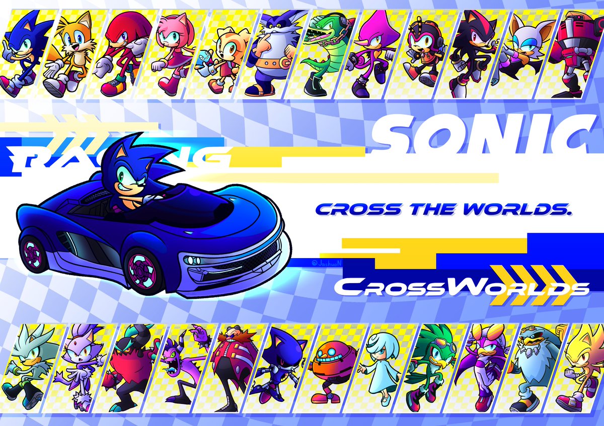 IT'S SONIC RACING!
Sonic Racing CrossWorlds is now out for Digital Deluxe owners!
CROSS THE WORLDS, GO!
