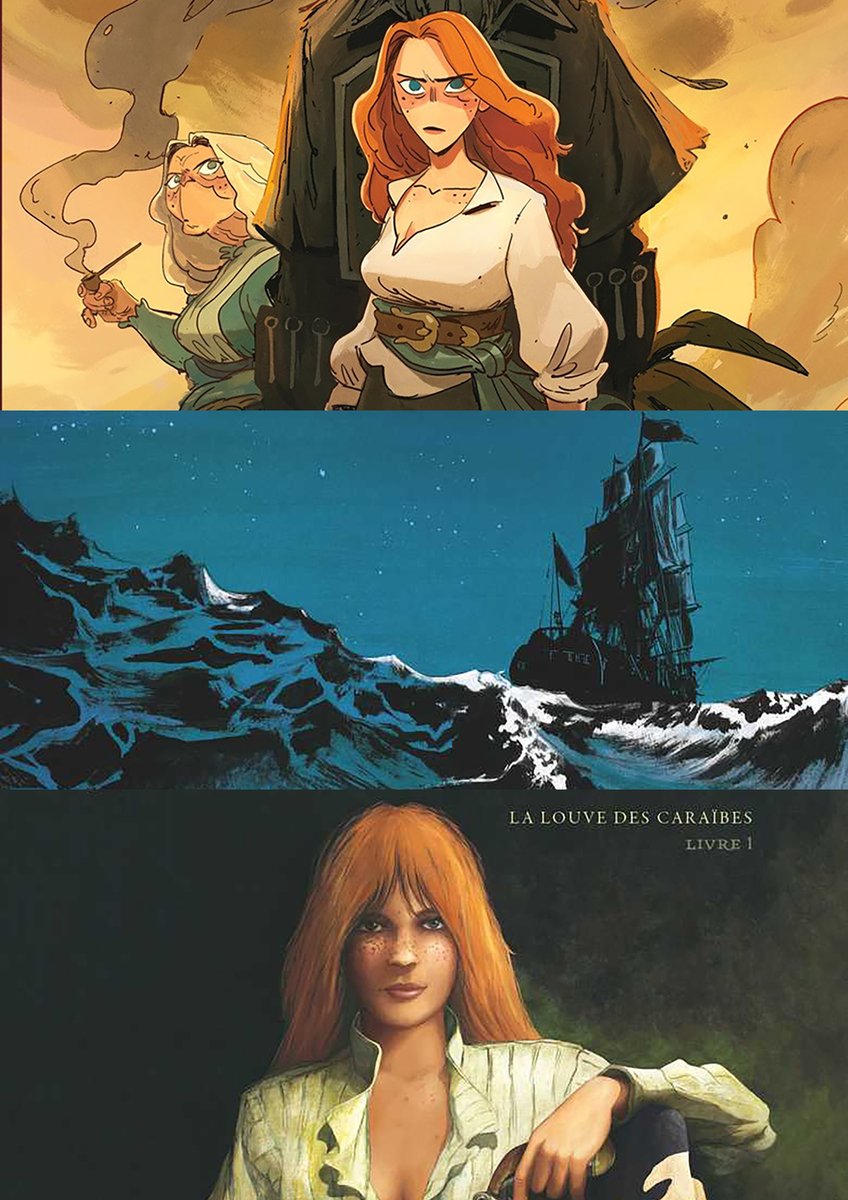 La  femme pirate, et particulièrement Anne Bonny, aurait-elle gagné ses  galons d'icône féministe ? Réponse à travers trois BD parues récemment  sur cette femme à la trajectoire singulière.
➡️casesdhistoire.com/la-femme-pirat…