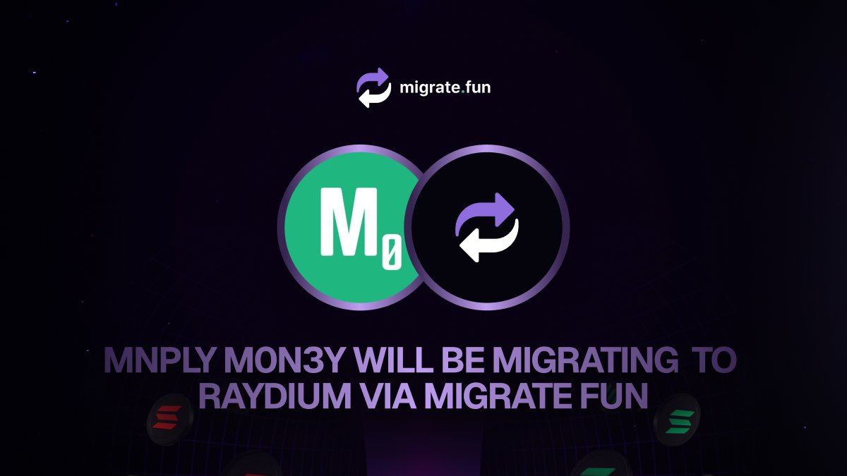 Welcome <a href="/ZeraLabs/">ZERA</a> (formerly <a href="/mnplyM0N3Y/">mnply M0N3Y</a>) who will be an initial platform launch partner during our first migration wave!  

We are excited to set a new standard for migrations with your community and participation 🔄