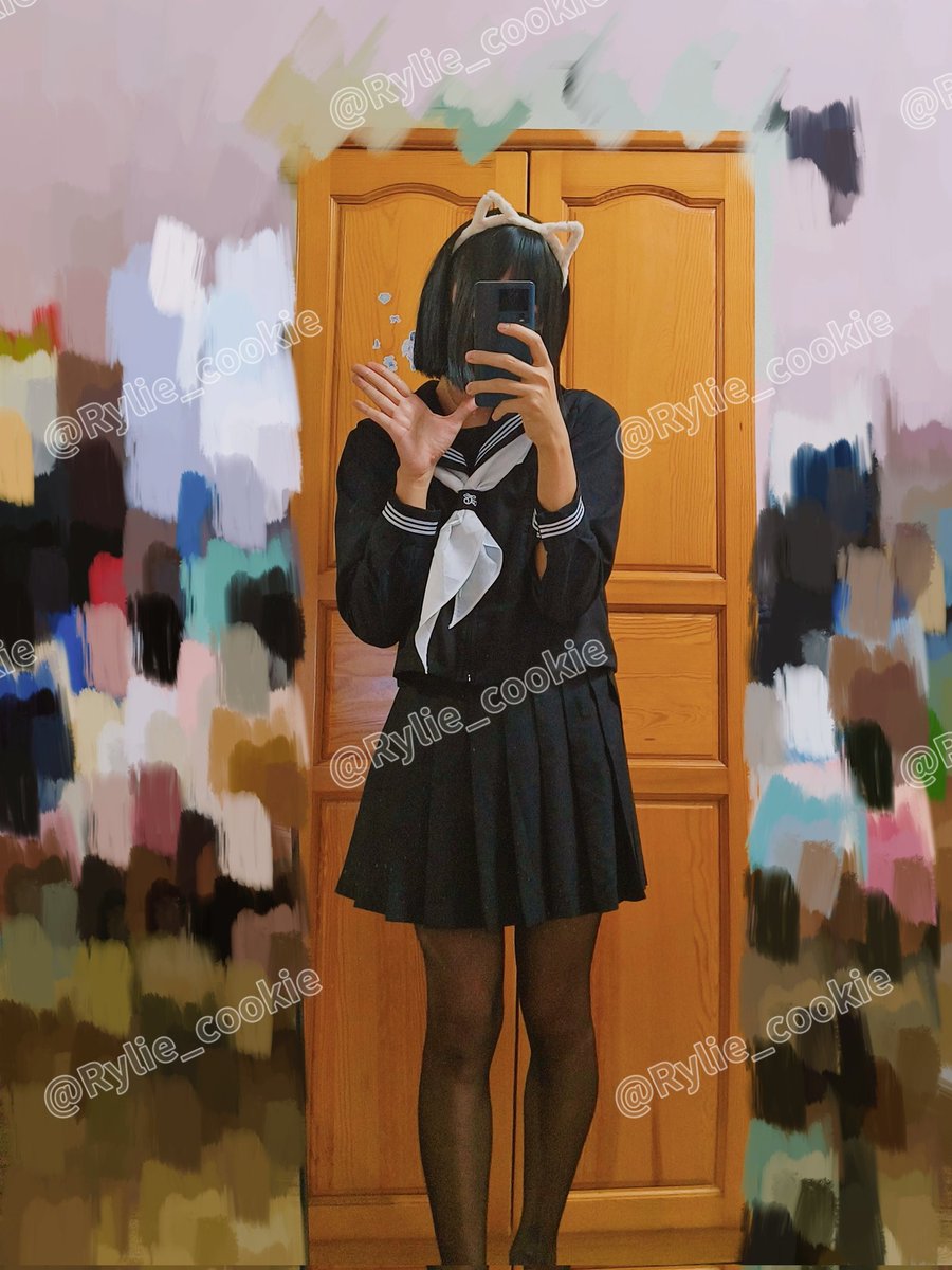 Rylie_cookie's tweet photo. 嘘~偷偷看一眼就好啦~
#伪娘 #男娘 #男の娘 #女装 https://t.co/yt5T662mjt