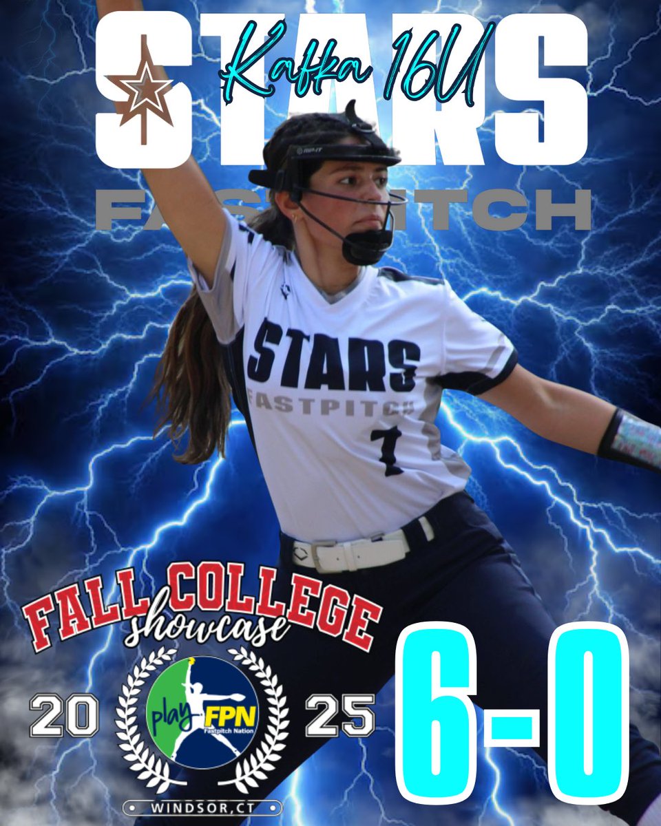 CTStarsCoachK's tweet photo. CT Stars ⭐️ Kafka 16u went 6-0 at the FPN Fall Showcase. Girls played with true grit and determination. They have been putting in the work on and off the field since we got back together in September. It’s only going to get better as we continue on this journey together. #ctstarsfastpitch #ctstarsfastpitchkafka #starsnationalfp #fpn #fastpitchnation #fallshowcase #ncaasoftball @ctstarsfp @starsnationalfp
