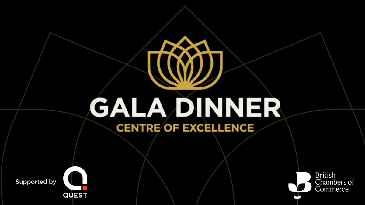 We are very much looking forward to our inaugural Centre of Excellence Gala Dinner on 15th October, proudly sponsored by <a href="/cover_quest/">Quest Cover</a> 🏆🍽️

This unforgettable evening will celebrate excellence, leadership, and impact across our Chamber Network 🌐, uniting CEOs, board members,