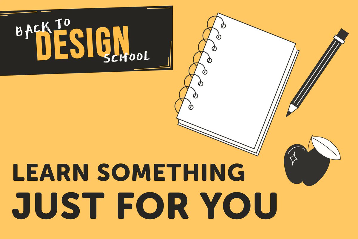 Week 3 of Back to Design School is here! ✏️🎒

This week's challenge: Learn something just for you

Head here for 20% off your BYOL membership and jump into Week 3: byol.com/btdsw3tw

It’s time to create something just for you