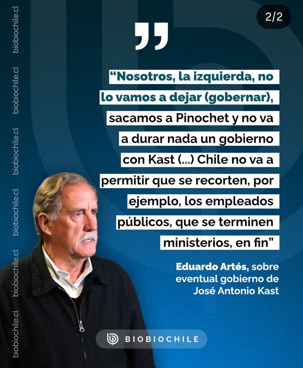 imagenesymas01's tweet photo. El comunista Eduardo Artes @artes_oficial debe ser denunciado por incitar a la violencia a un posible gobierno de José Antonio Kast @kast o Johannes Kaiser @Jou_Kaiser No puede un candidato amenazar así a candidatos, que dice @ServelChile @cristian_arayal https://t.co/GtHeydn2YQ