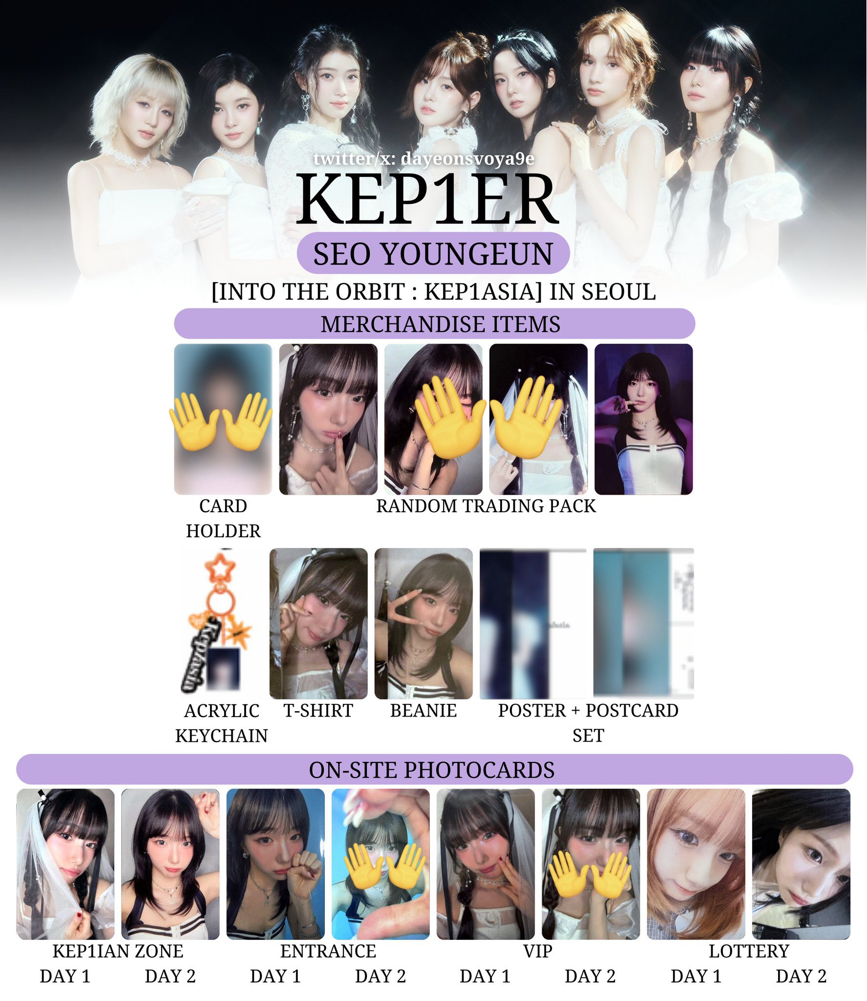 kep1er ヨンウン kep1ian ZONE ルーレット トレカ 2種セット kep1er ヨンウン kep1ian ZONE ルーレット トレカ 2種セット 即