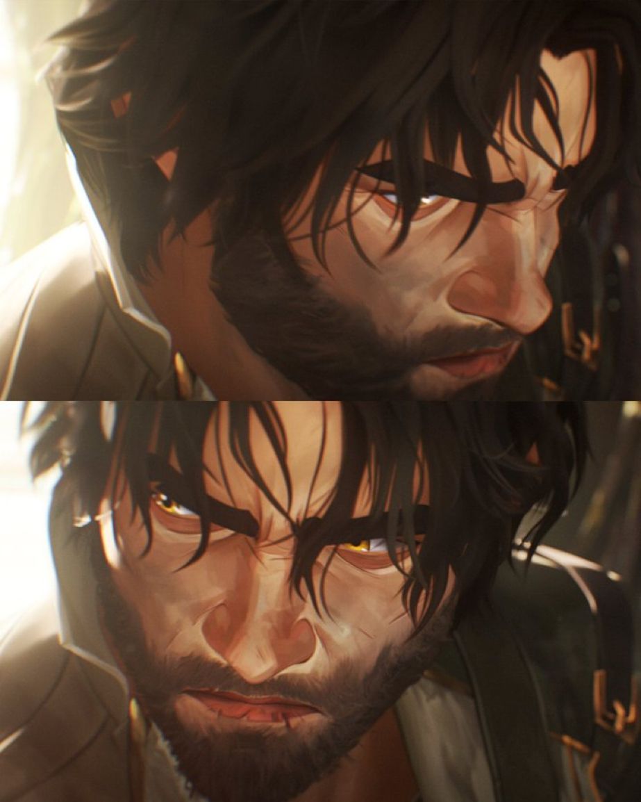 Alpha Jayce finally arrives at the commune where his omega is hiding, ready to mark him at last so no one else can get near him. Because he can smell the desire of other alphas who want Viktor, and he’s so furious he can’t stop looking around with this face: