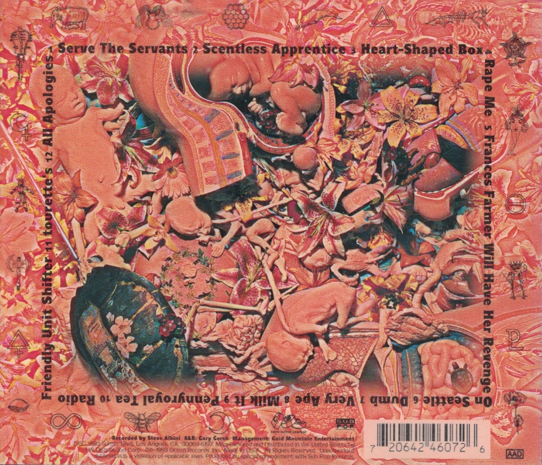 michaelazerrad's tweet image. You know those 21 little symbols on the back of _In Utero_?  They actually mean something.  I revealed their fascinating secret in _The Amplified Come as You Are_, the deeply annotated version of _Come as You Are: the Story of Nirvana_.