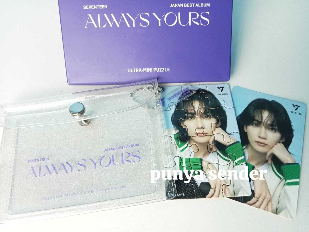 SEVENTEEN ALWAYS YOURS ミンハオ アクリルコースター SEVENTEEN ALWAYS YOURS ミンハオ アクリルコースター SEVENTEEN