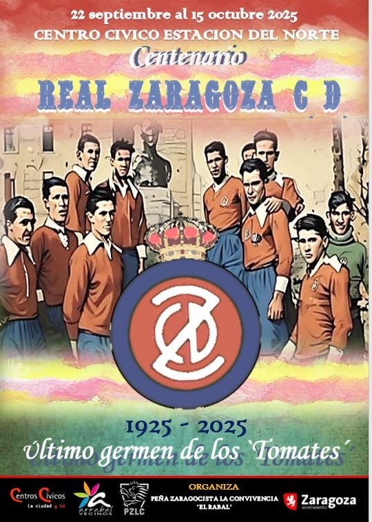 Os esperamos!!
Hoy 19.30 inauguración 
#realzaragoza