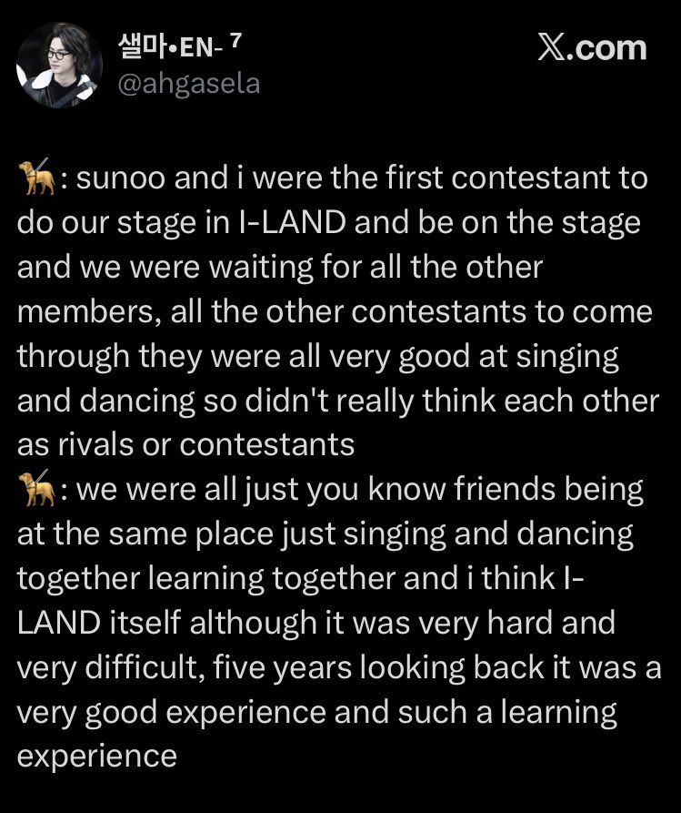 this is how enhypen talks about their trainee days and fellow trainees in a show as brutal and competitive as iland