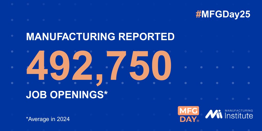 Today is Manufacturing Day and October is Manufacturing Month!

Grundy County is home to many amazing companies and manufacturers. Many thanks to all of the companies.

#MadeInGrundyCounty #mfgday25 #CreatorsWanted #mfgdayinil
