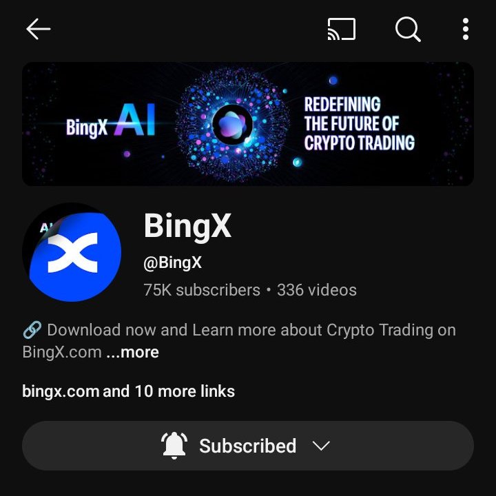 Bitcoinmaam1's tweet photo. @BingXOfficial Appreciate this opportunity 🙏🏻 Count me in! 💎

@DeFi_HunterX https://t.co/HOaFvkITI4