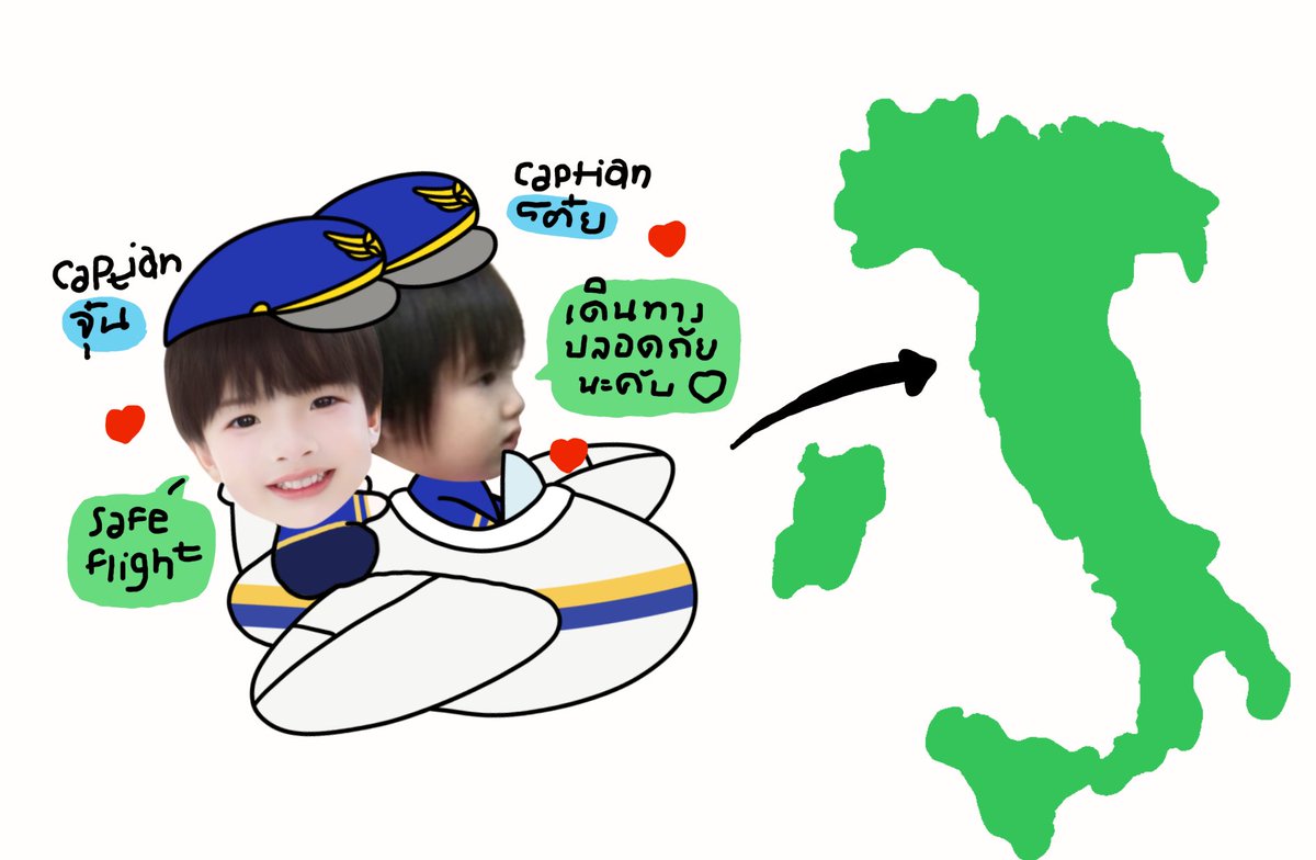 Safe flight krub ✈️——🇮🇹✨
เดินทางปลอดภัยคับ ฝากพี่ขุนเลี้ยงน้องโต๋ยน้า น้องม่ายดื้อ เลี้ยงง่ายหนะ ♡♡♡