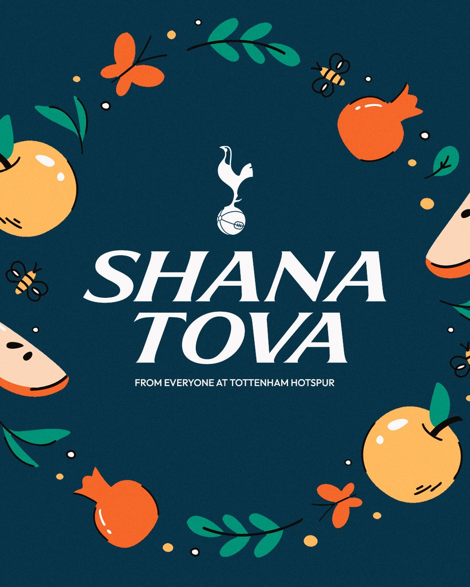 Shana Tova to all Spurs fans celebrating Rosh Hashanah over the coming days! 🍎🍯