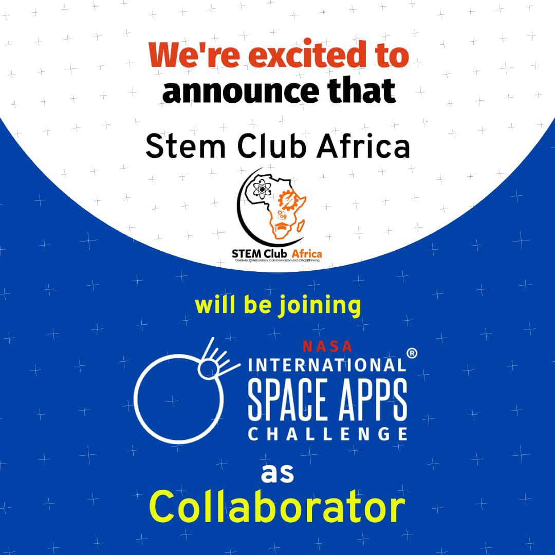 STEMClubAfrica's tweet photo. NASA Space Apps Challenge – Kano 2025

We’re excited to announce that @STEMClubAfrica is an official collaborator for this year’s #NASA International Space Apps Challenge in Kano! 🌍

📅 October 4–5, 2025
📍 eHA Auditorium, Independence Rd, Kano

Reg : https://t.co/w9Llw852nk https://t.co/jRGwtqL4D7