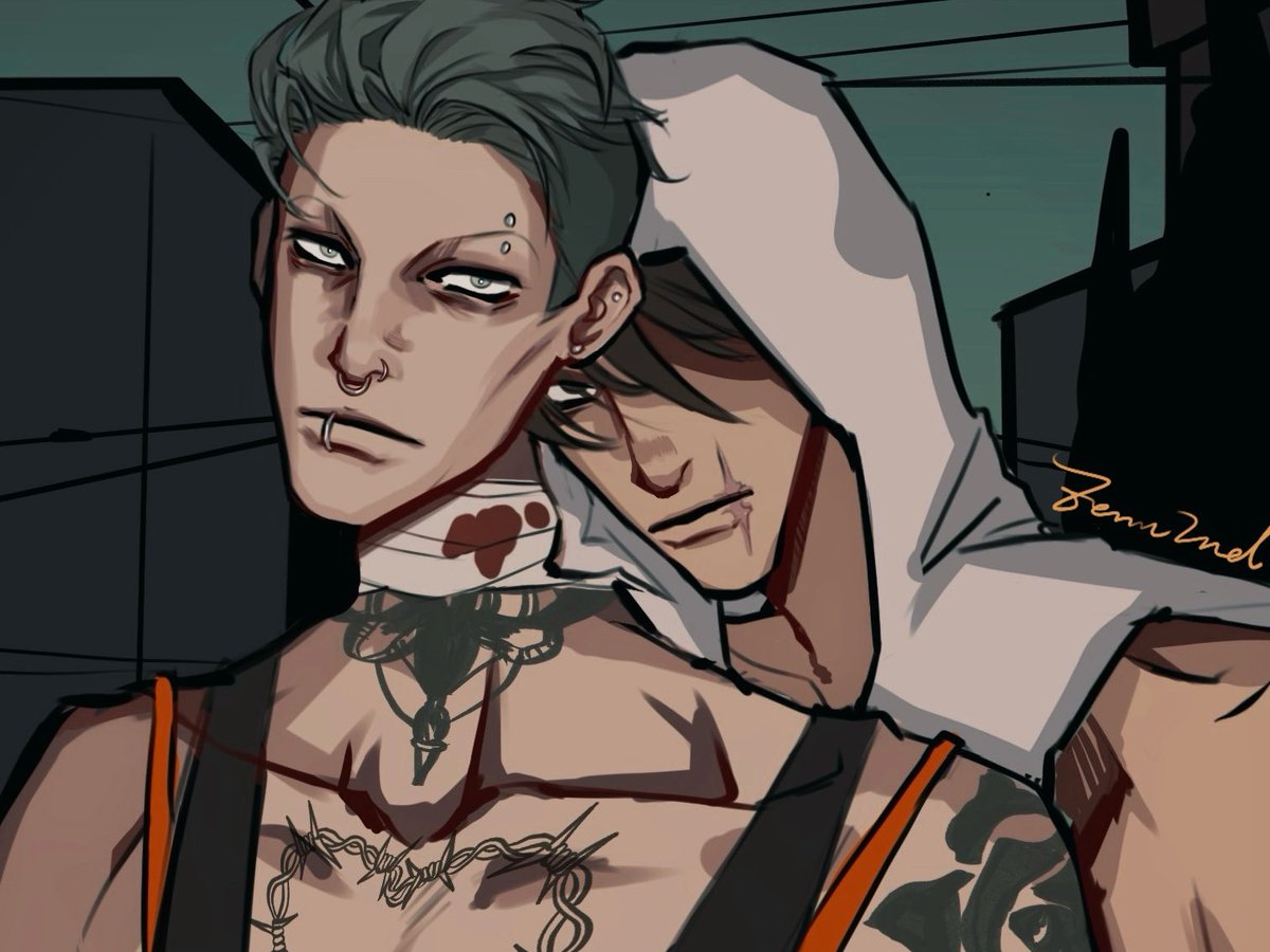 #oc The writer and his stalker