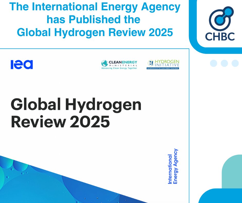 📊 The <a href="/IEA/">International Energy Agency</a>'s Global Hydrogen Review 2025 is out now.
With 200+ committed low-emissions projects, the #hydrogen sector is scaling up, but uneven growth, costs, regulations, &amp; infrastructure gaps remain.
🔎 Read the full report: iea.org/reports/global…
#GlobalHydrogen #CleanEnergy