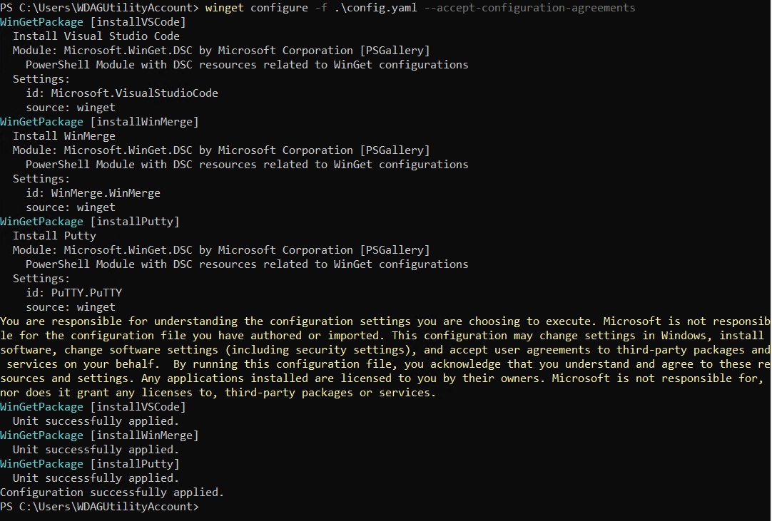 kkaminsk's tweet image. Boosting WinGet Configuration** Pair *Install-WinGetV2.ps1* with winget configure for powerful desired state configuration. Automate your Windows setups like a pro! 🛠️ Read how in my blog. #ConfigurationManagement #WinGet checkyourlogs.net/introducing-th…
