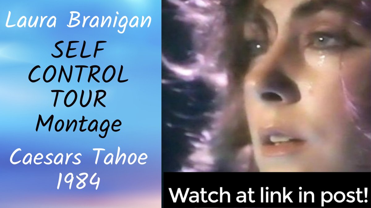 #OnThisDay 🎤🎸#Concert 🎶 September 22, 1984, Laura performed her second concert at Caesars Tahoe, Lake Tahoe in Nevada. The show was the last of the American leg of Laura's Self Control Tour. This performance was professionally filmed and subsequently released internationally
