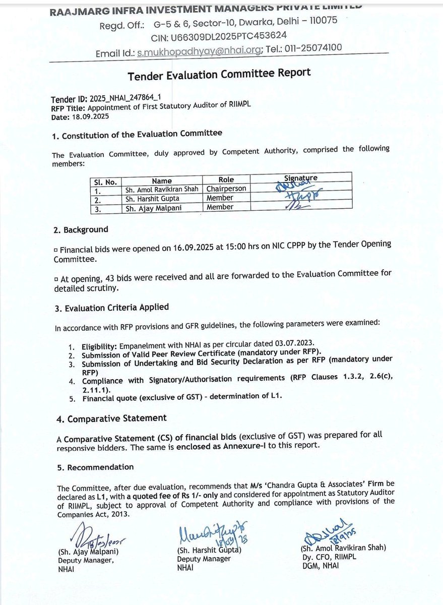 CAHimankSingla's tweet photo. Congratulations to one of our worthy Chartered Accountants for appointment as an Statutory Auditor for a huge fees of Re. 1/-

I mean WHAT! 😤😤😤 https://t.co/oNobWNxr0g