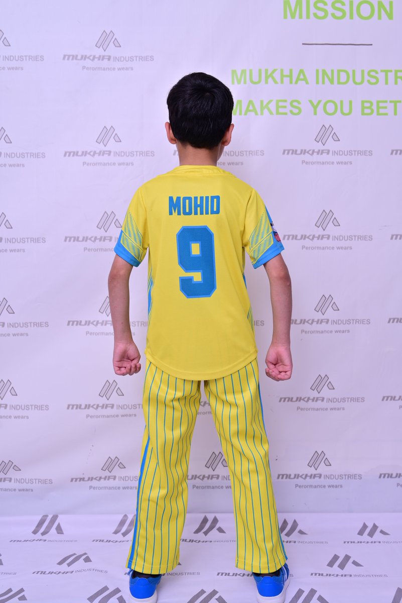 🌟 Small Players, Big Dreams!
Introducing our vibrant custom youth baseball uniforms — designed by Mukha Industries for the rising stars of tomorrow! ⚾💙

For Contact :
WhatsApp :+92 333 8606 945
Email: info@mukhaind.com

#MukhaIndustries #YouthBaseballUniforms