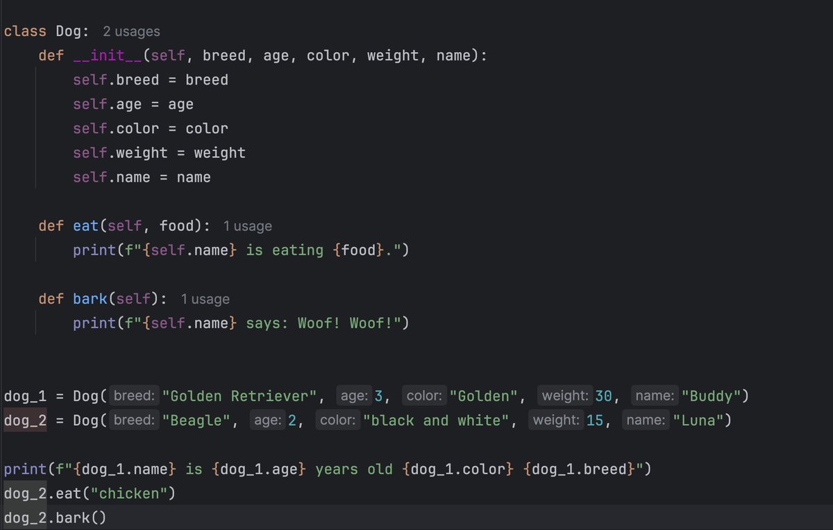 bmhoney__'s tweet photo. Coding with OOP is much attractive and procedural one 😊
@a_daneshyar 
@CodeToInspire 
#afghanGirlsCode #WomenInTech #Python #programming https://t.co/trZDHM4dJH