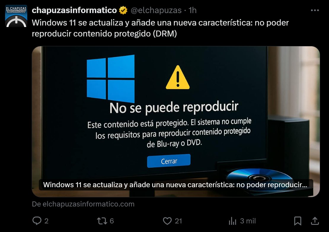 Y por esto linux es la mejor opción!