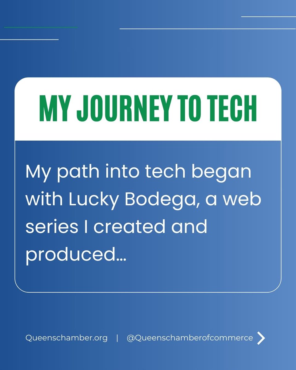 QueensChamber's tweet image. 🌟This September #QueensTechCorner features Marfry Hernandez, Founder of Zion Quest, a web-based social networking app that enables users to select a Quest, generate a profile card, and access a homepage that allows them to interact with other users by participating in Missions…