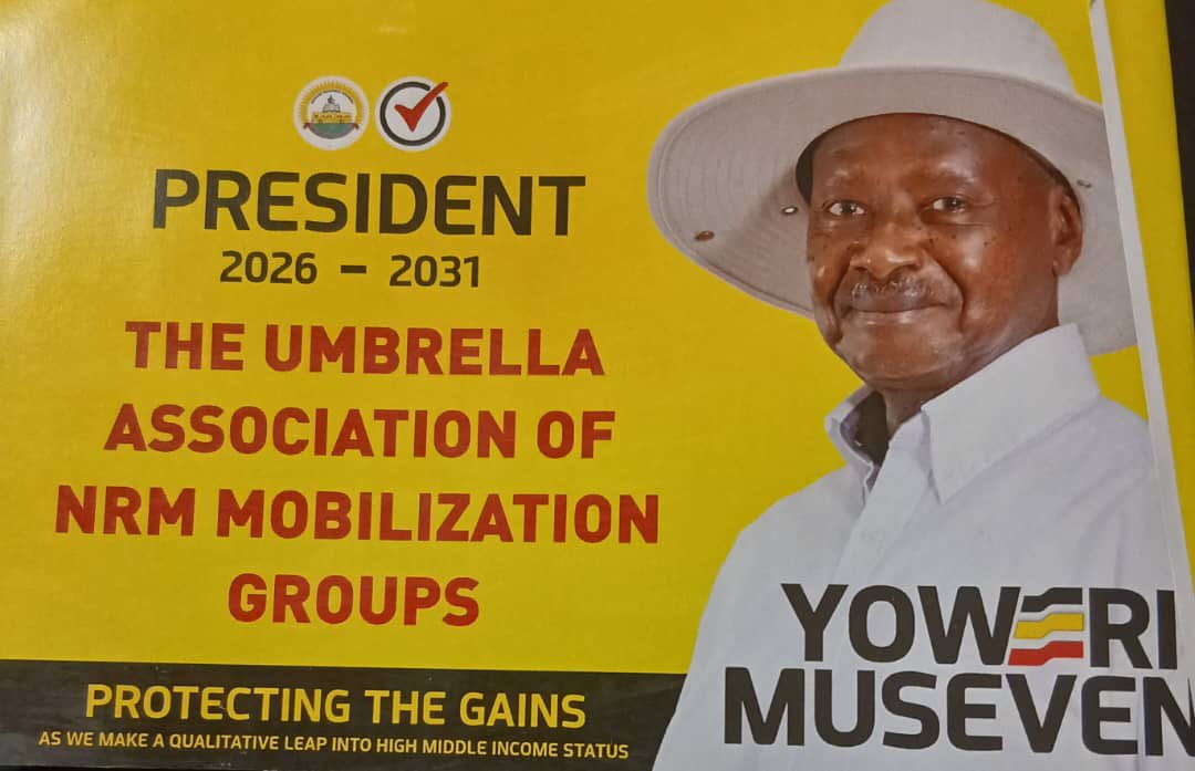 HilarysTake's tweet photo. The Umbrella Association of NRM Mobilization Groups Invites all the people to join in tomorrow! Tomorrow we storm in full force as Afande Ssemalungu, H.E. Gen. Yoweri Kaguta Museveni @KagutaMuseveni, is officially nominated.
#VoteM72026 #ActivityBased #ProtectingTheGains https://t.co/zAYjieWogl