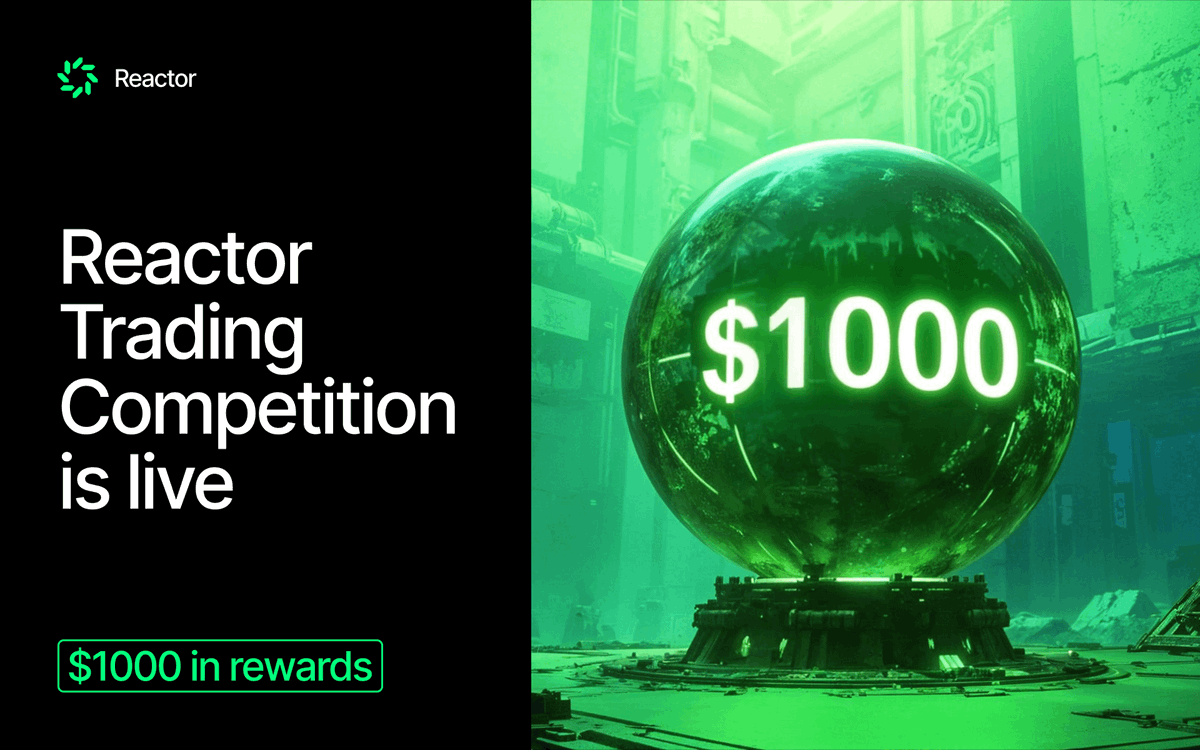ReactorDEX's tweet image. 🚨 The first Reactor Trading Competition is live! 🚨

The Core stress test begins: Trade to achieve the highest weekly trading volume and win a share of the prize pool.

Trade TEST tokens, earn REAL money.

$1,000 in rewards discharged to the top 5.

Enter the Surge →…