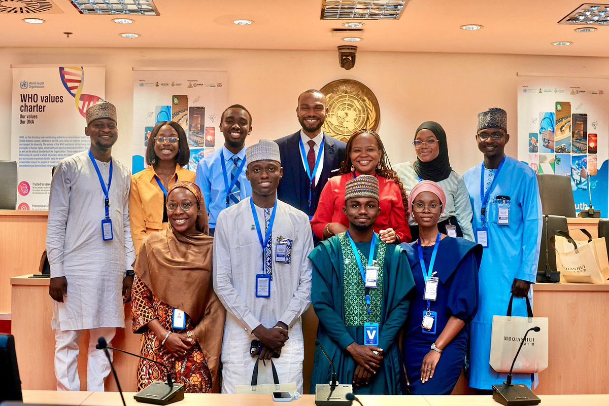 RabiuAI's tweet photo. I closed with these words:
“The #AYHS is more than an event — it is a movement. It reflects our determination as young Africans to take ownership of our health future and hold systems accountable.
We dared to dream, and today, we’ve seen the power of that dream becoming reality.” https://t.co/DeGxrMZA5y