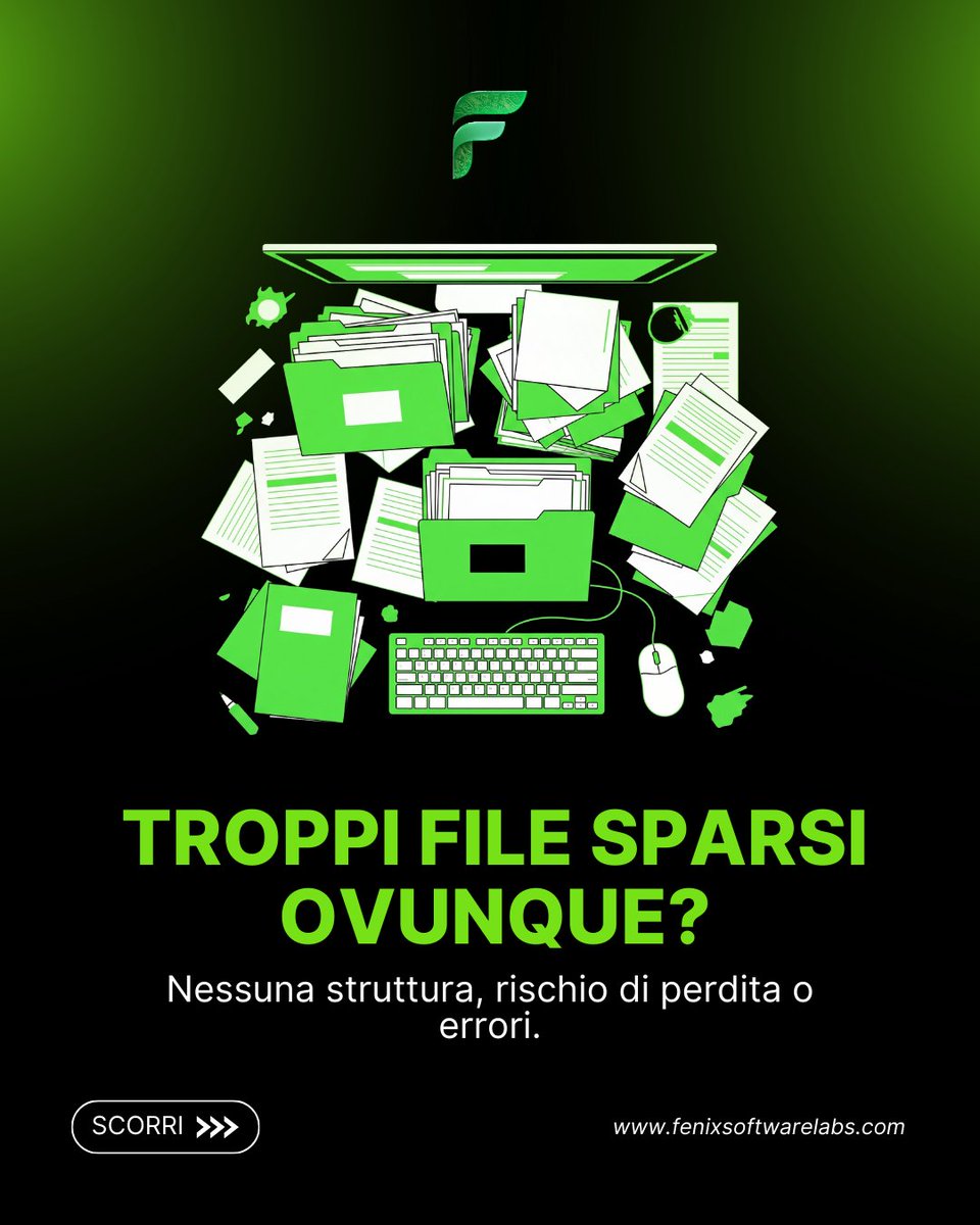 fenixTechLabs's tweet image. File ovunque? Nessuna struttura?
Con Fenix hai ordine, sicurezza e ricerca istantanea.
Lavora meglio, senza perdere tempo.
#Digitalizzazione #Automazione #FenixSoftwareLabs #GestioneDocumenti #WorkflowDigitale
