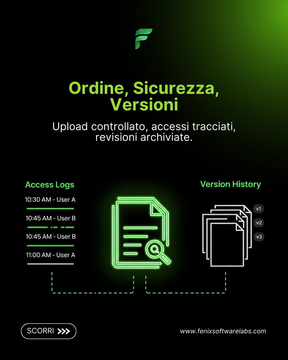 fenixTechLabs's tweet image. File ovunque? Nessuna struttura?
Con Fenix hai ordine, sicurezza e ricerca istantanea.
Lavora meglio, senza perdere tempo.
#Digitalizzazione #Automazione #FenixSoftwareLabs #GestioneDocumenti #WorkflowDigitale