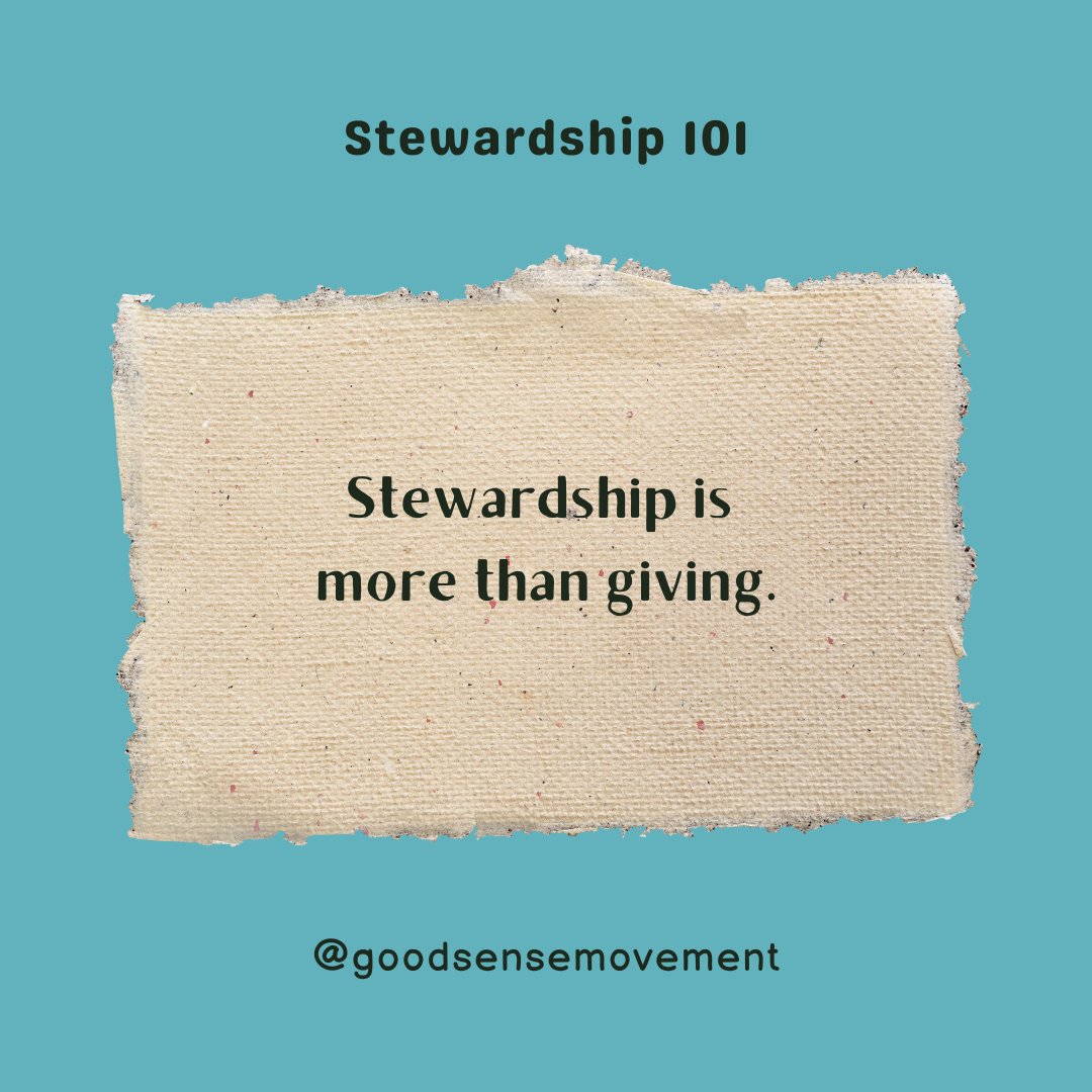 Some have used the word “stewardship” specifically in the context of giving. This neglects what Scripture has to teach us about honoring God with our finances and creates an unbalanced view of stewardship. Stewardship also includes earning, saving, and spending.