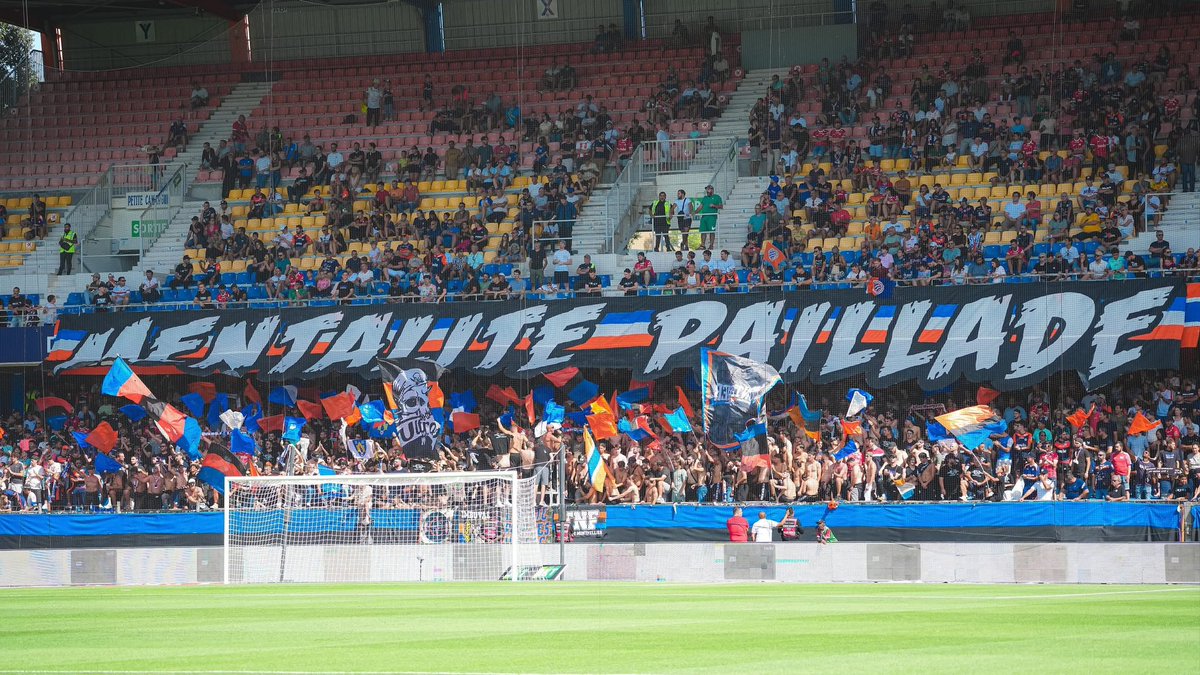 MHSC_ULTRAS's tweet photo. 🏆 6ème journée de Ligue 2 
📢 Butte Paillade 1991
⚽️ MHSC vs BASTIA
📅 20/09/2025 

#MHSCSCB https://t.co/j6jEbyTj6u
