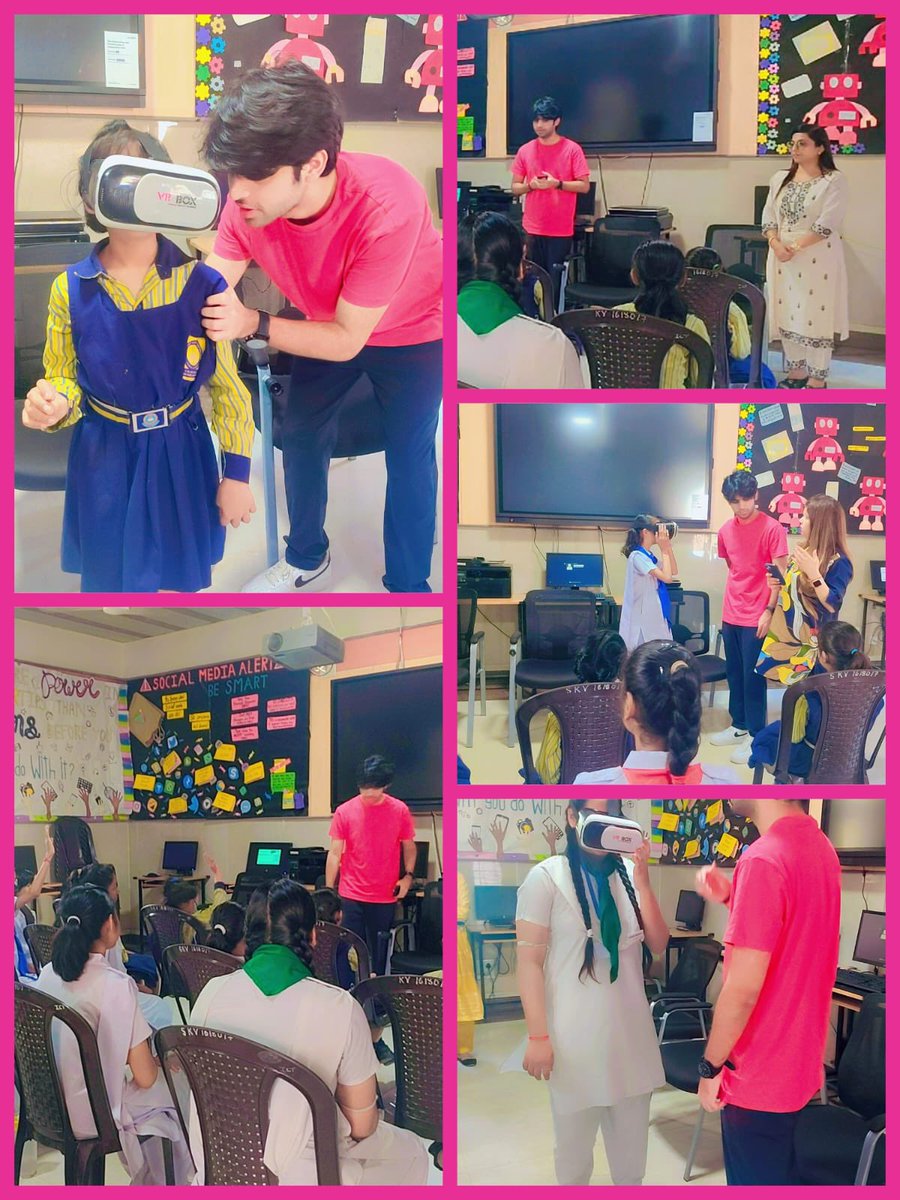 skv1_Cblk_jp's tweet photo. Our CWSN students explored India’s monuments through Incluvision app & VR headsets, making history interactive. The tour sparked joy, curiosity, knowledge & confidence, showcasing inclusive learning. 🕶️🌍#InclusiveEducation #VRLearning #Incluvision
@Dir_Education @District_WB https://t.co/Ua72DehtcI