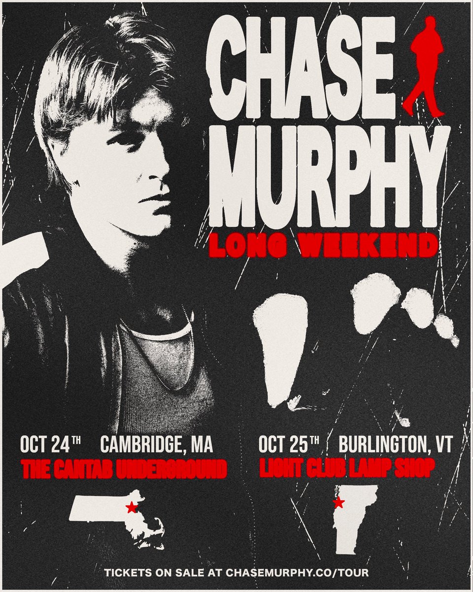 ChaseChowder's tweet photo. Gotta Long Weekend in New England next month❗️

Back to back shows in Boston &amp; Burlington, tickets on sale now.

https://t.co/tVBrOmqP91 https://t.co/G4IagrAjhB