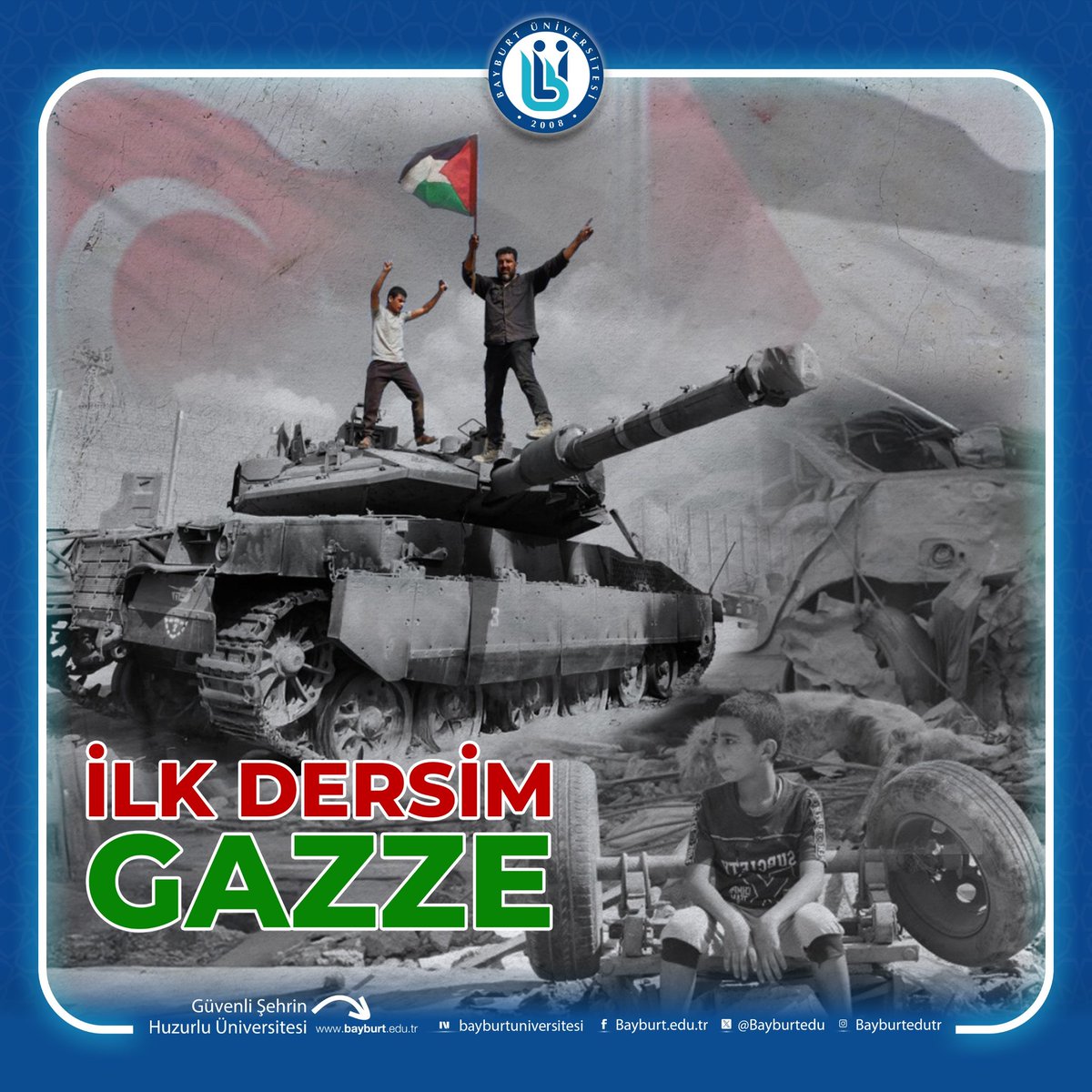 İlk Dersimiz Gazze!

Fakültemiz öğrencilerine yönelik düzenlenen ders, İTBF öğretim üyelerinden Dr. Öğr. Üyesi Yıldıray Yıldırım tarafından gerçekleştirilrcektir.

🗓Tarih: 24 Eylül Çarşamba
⏰️Saat: 15.00-17.00

📚Yer: İTBF 202, 206, 207 Numaralı Derslikler