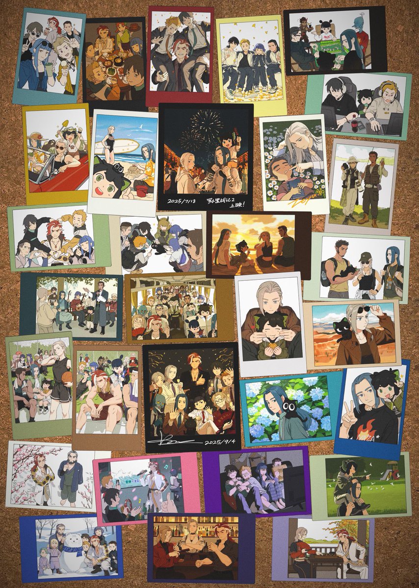 #罗小黑战记2 准备年底出一本同人画集～(´▽｀)