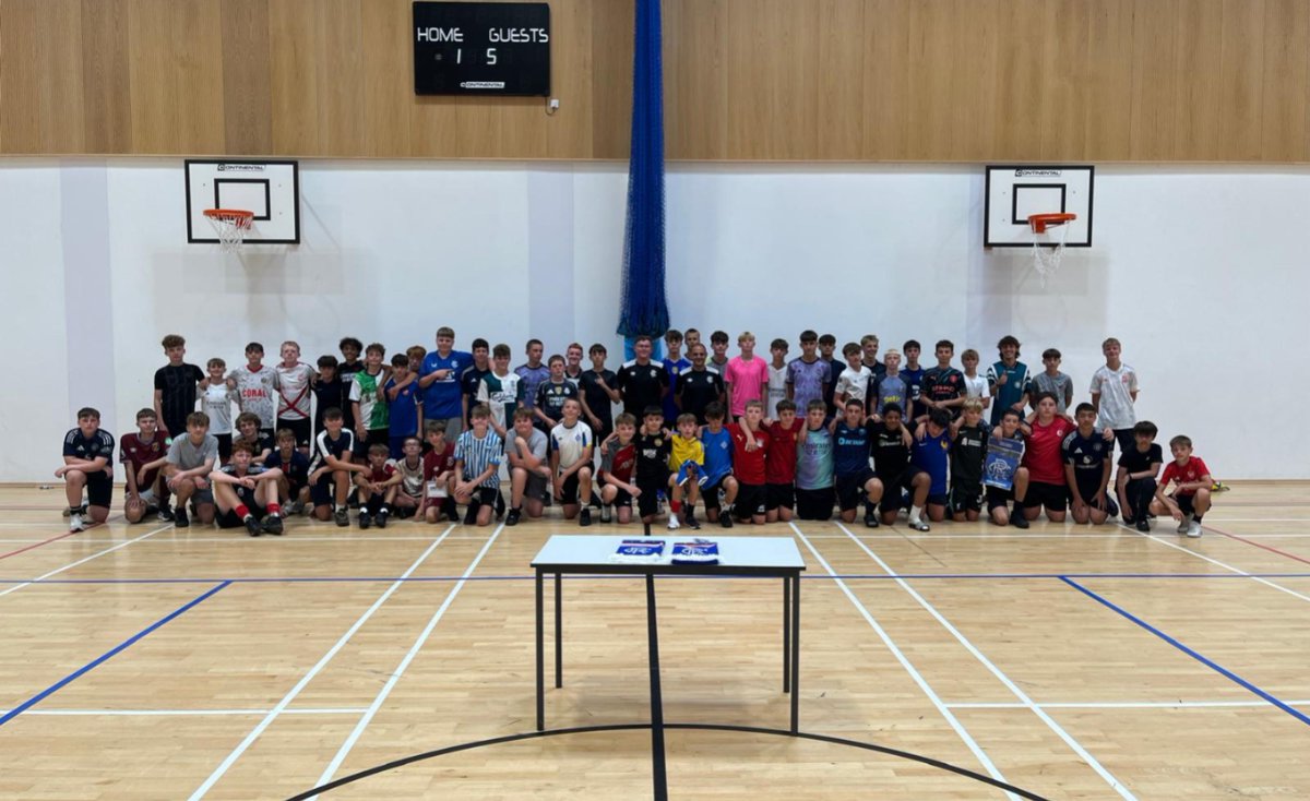 RFC_SoccerAcad's tweet photo. ⚽ A fantastic week at Les Quennevais School, delivering our Rangers Soccer Academy camp as part of their Activity Week Programme. 

👊 Brilliant students, outstanding facilities, and plenty of football fun!

📲 https://t.co/pXMTEUi7JD https://t.co/VfE3eA4W3q