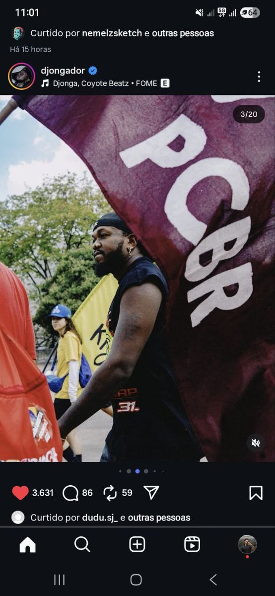 gato_tabaco's tweet image. E o Djonga q postou no feed essa foto vei 👀👀