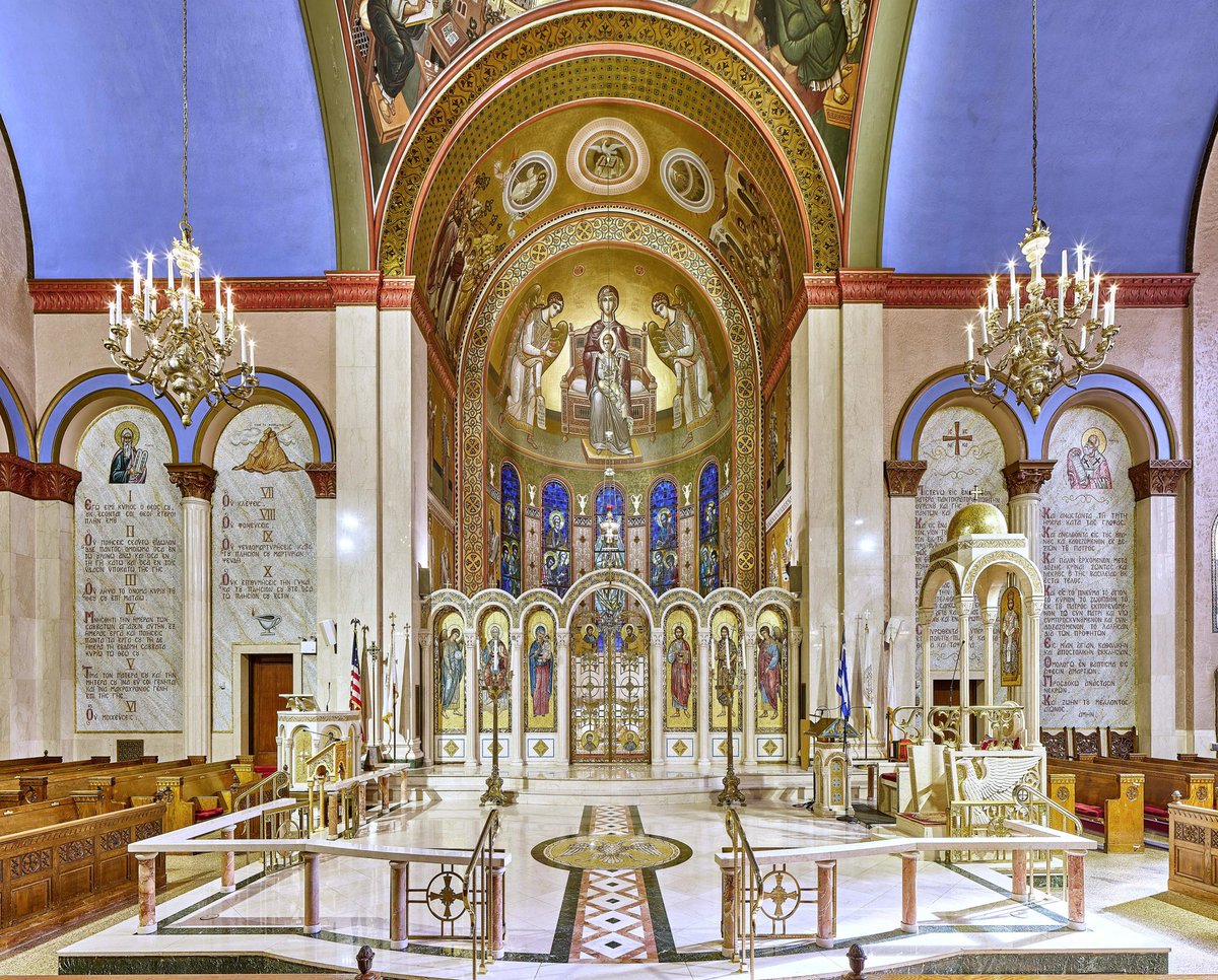 Today, the Ecumenical Patriarch returns from Long Island to visit the Greek Orthodox Archdiocesan Cathedral of the Holy Trinity, in New York City. 

📸 GOARCH